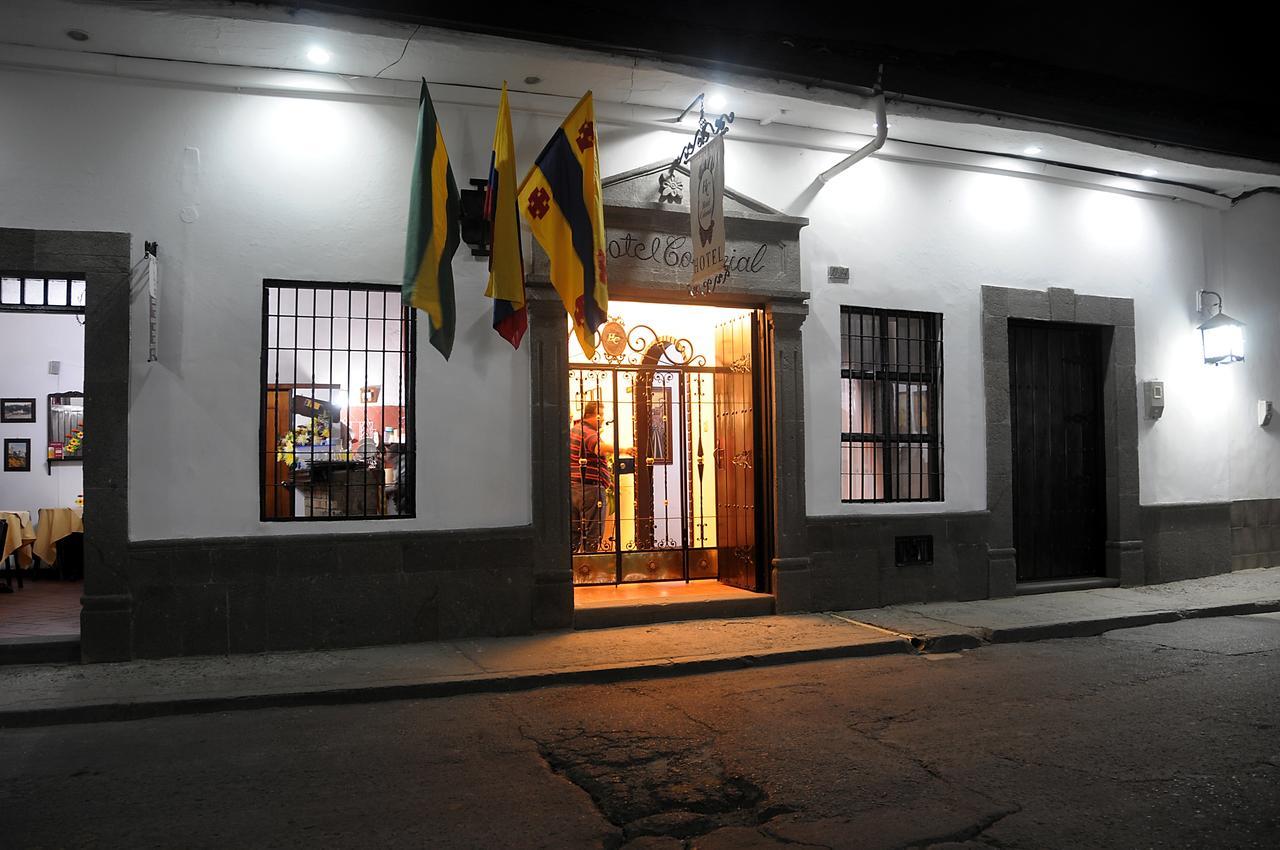 Hotel Y Restaurante Colonial Popayán Exterior foto